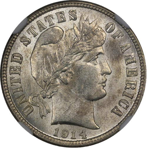 Barber dime (1892–1916)